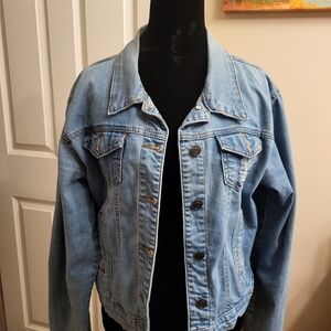 BAMBOO Light Blue Denim Jacket